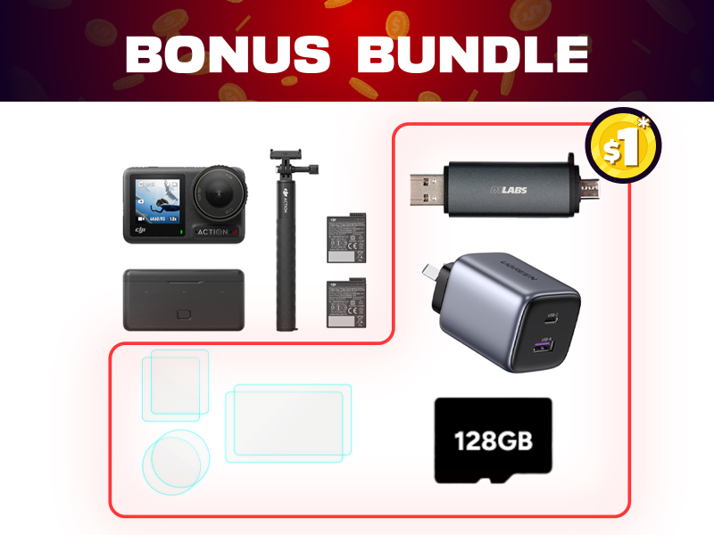 Osmo Action 4 Adventure Combo + $1 Bonus Bundle